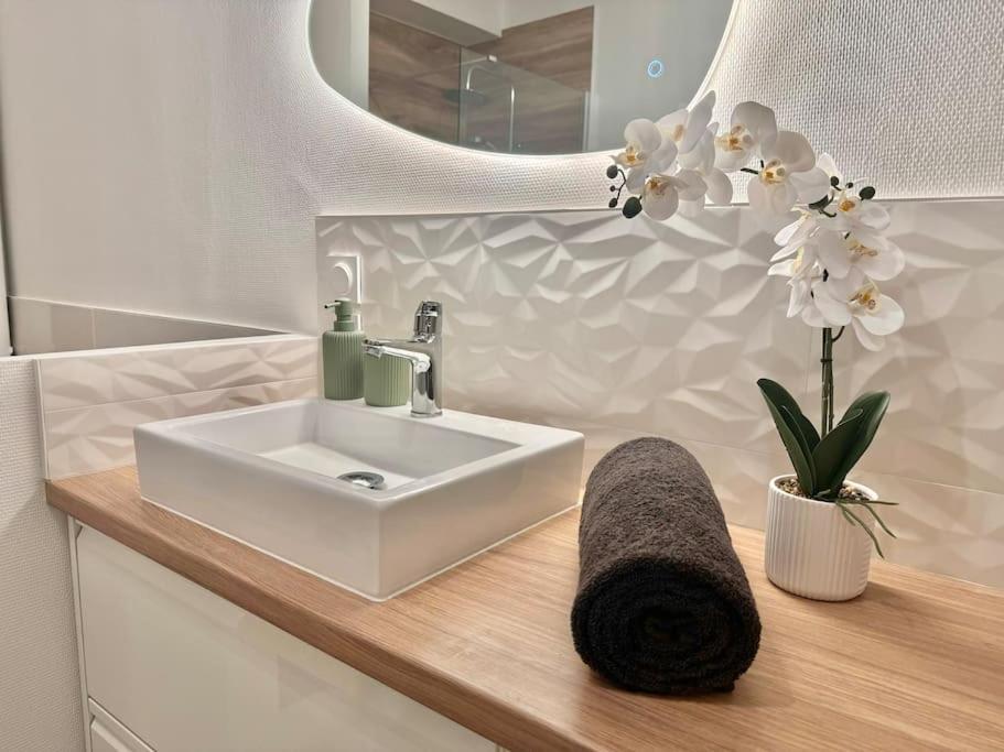 Appartement L'Orchidee - Netflix - Wi-Fi - Proche Centre à Troyes Extérieur photo